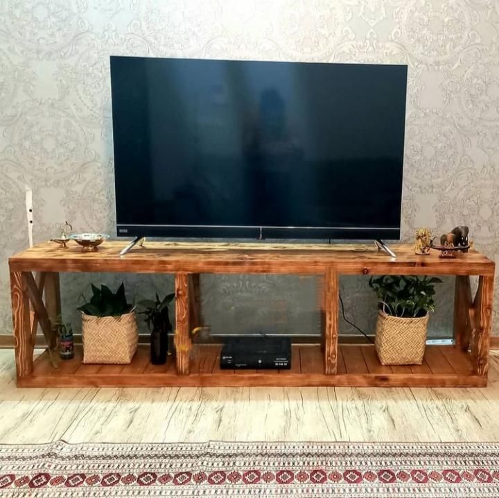 میز تلویزیون روستیک چوبی جدید میز تی وی سنتی|میز تلویزیون|تهران, یافت آباد جنوبی|دیوار
