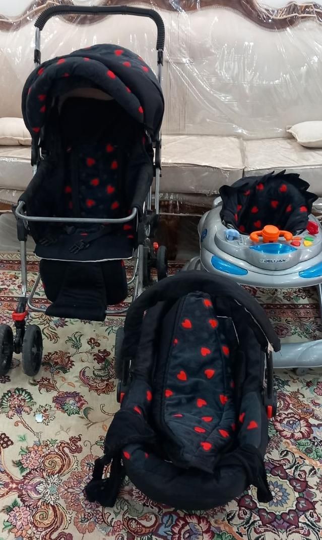 کالسکه. روروئک. کریر.سرویس خواب۷تیکه مارک دلیجان|کالسکه و لوازم جانبی|پاکدشت, پاکدشت (مامازند)|دیوار