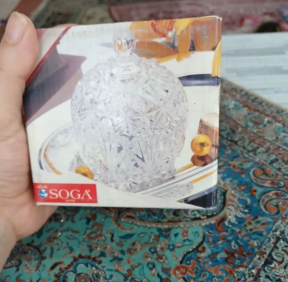 قندان سوگا|ظروف سرو و پذیرایی|تهران, سنگلج (شاپور)|دیوار