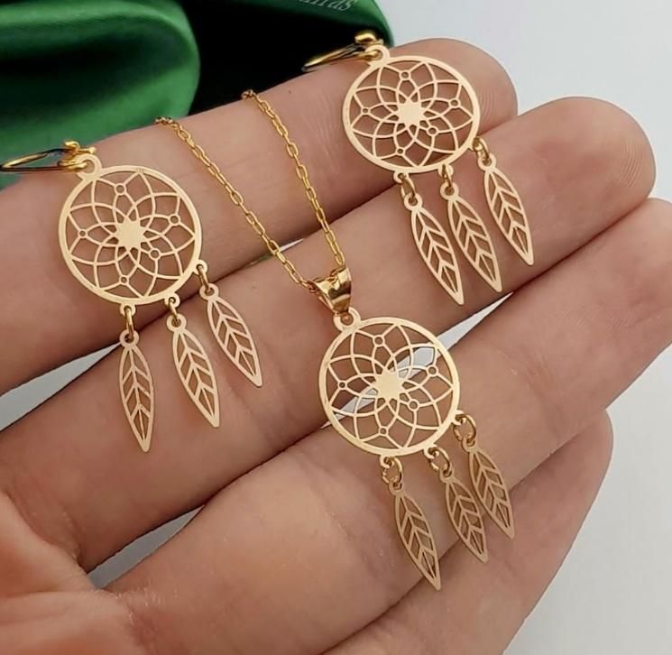 نیم ست سبک طلا|جواهرات|اسلامشهر, باغ فیض|دیوار