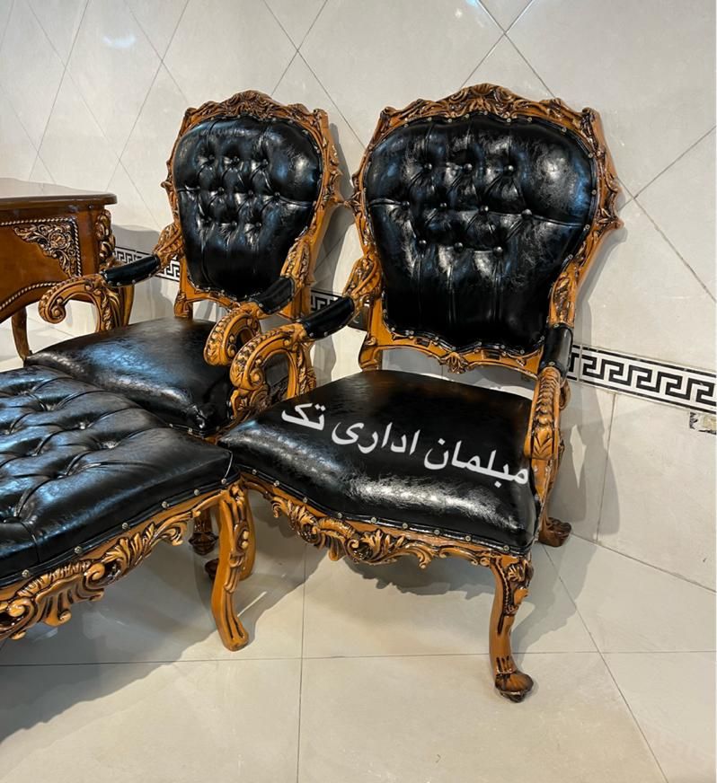 مبلمان کلاسیک اداری/میزومبل دفترکارمدل‌پوسماری|دفتر کار|چهاردانگه (تهران), |دیوار