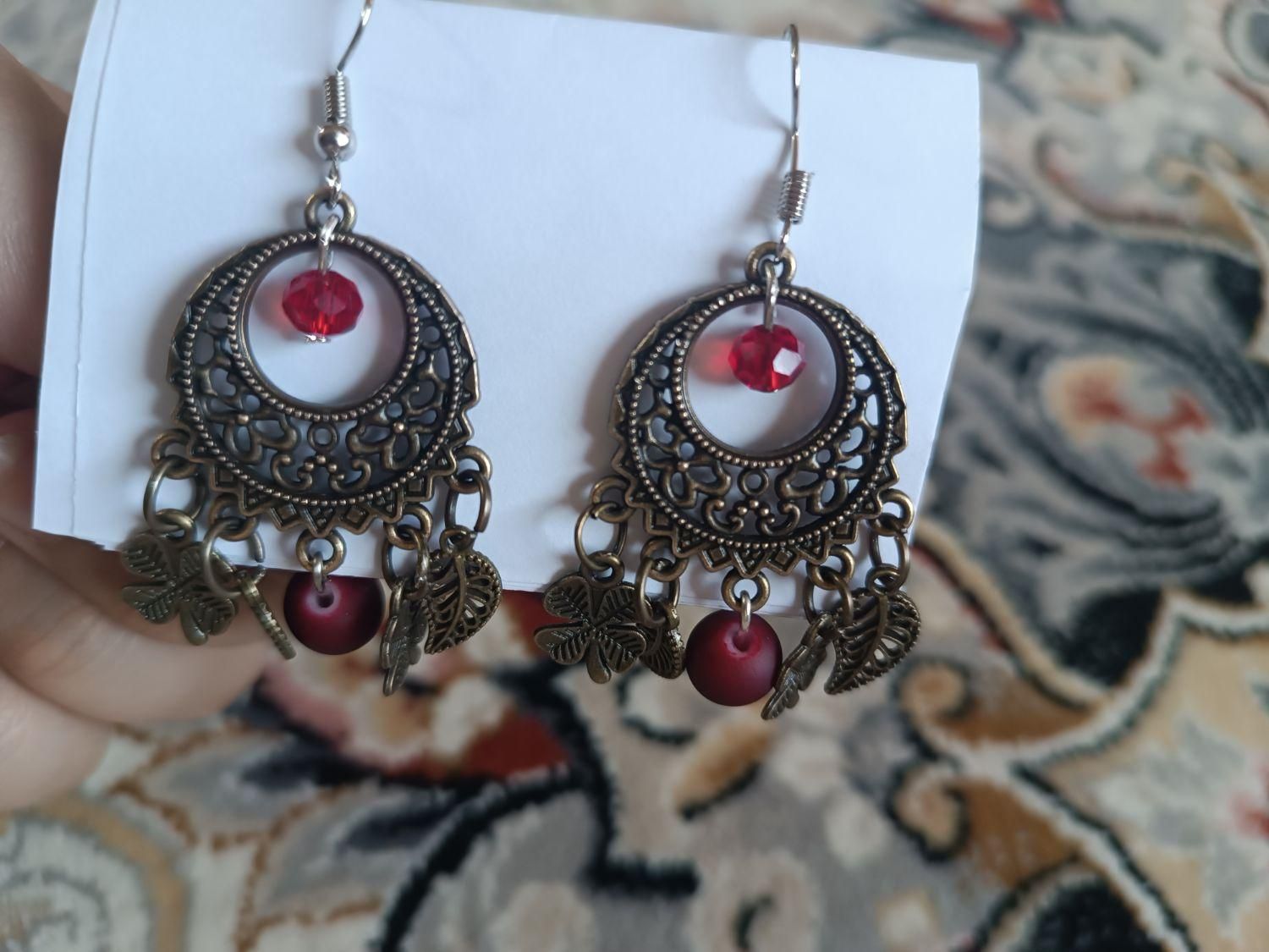 گوشواره دست ساز|بدلیجات|اصفهان, ابر|دیوار