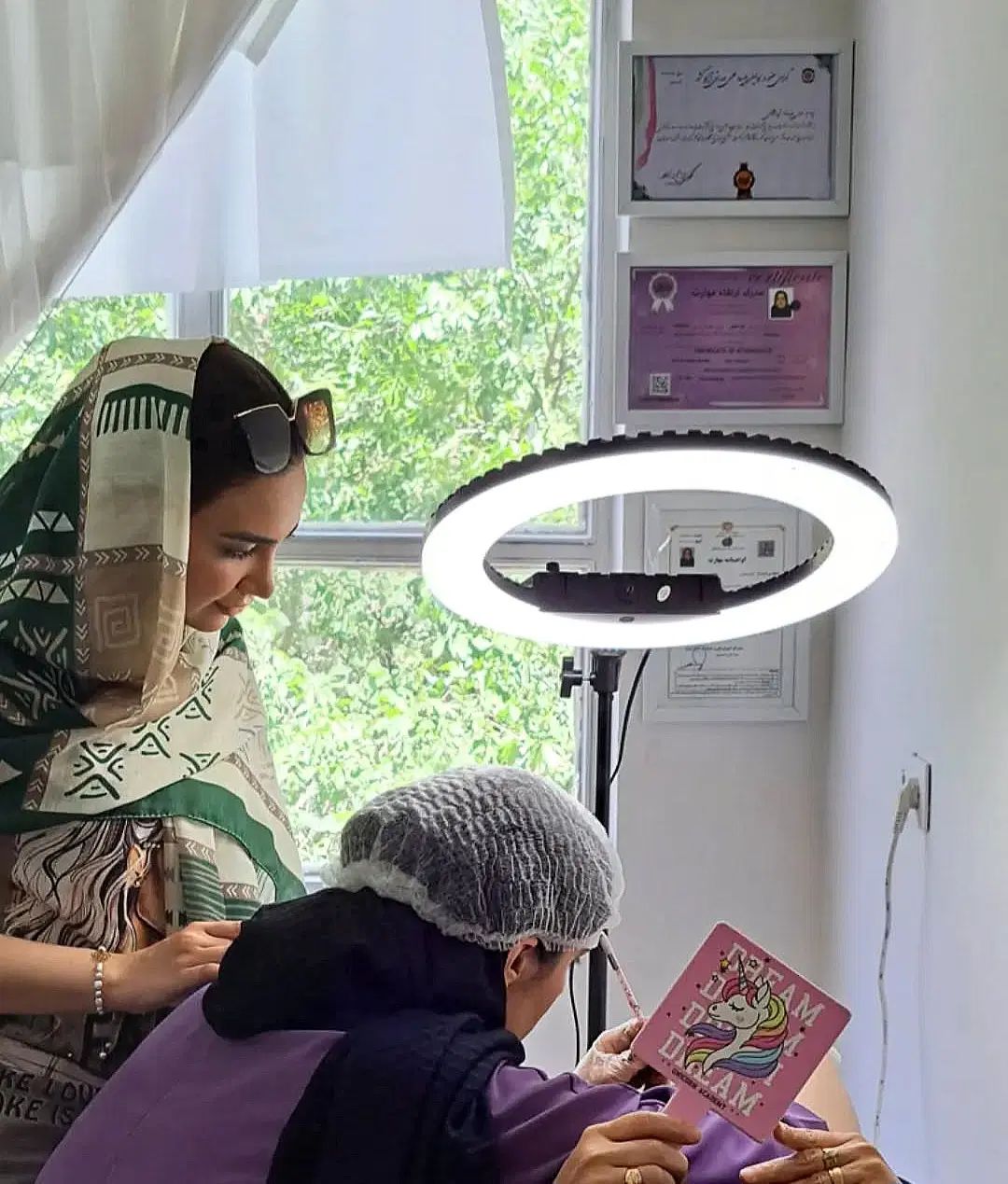 خدمات و آموزش فیبروز خطچشم رژلب و تتوبدن|خدمات آرایشگری و زیبایی|تهران, نازی‌آباد|دیوار