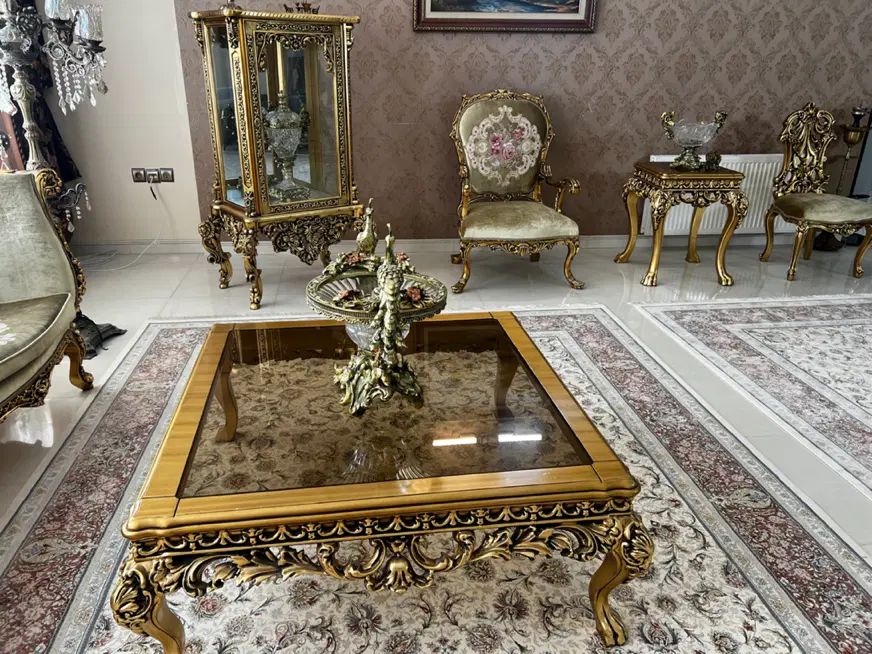مبلمان بسیار شیک ژورنالی بامیز کار سفارشی|مبلمان خانگی و میز عسلی|مشهد, نیروی هوایی|دیوار