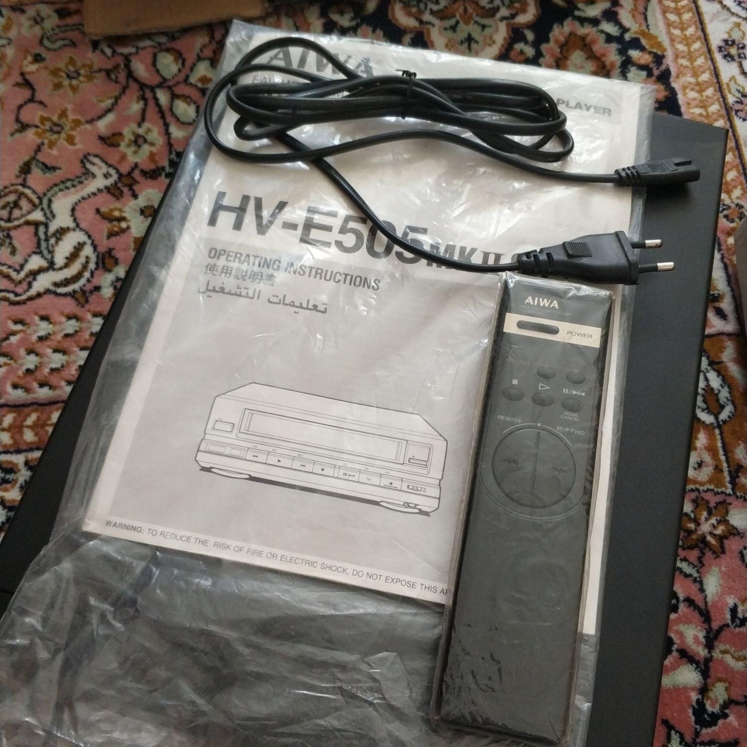 دستگاه وی‌اچ‌اس VHS آیوا AIWA اصل|پخش‌کننده DVD و ویدیو|تهران, کوی مهران|دیوار