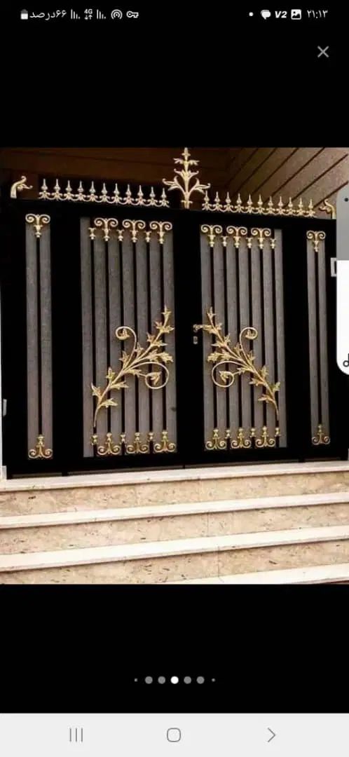 درب باغ۴۵۵،درب حیاطی باغی۴۵۵،درب ویلایی۴۵۵|مصالح و تجهیزات ساختمان|کرج, بازار آهن|دیوار