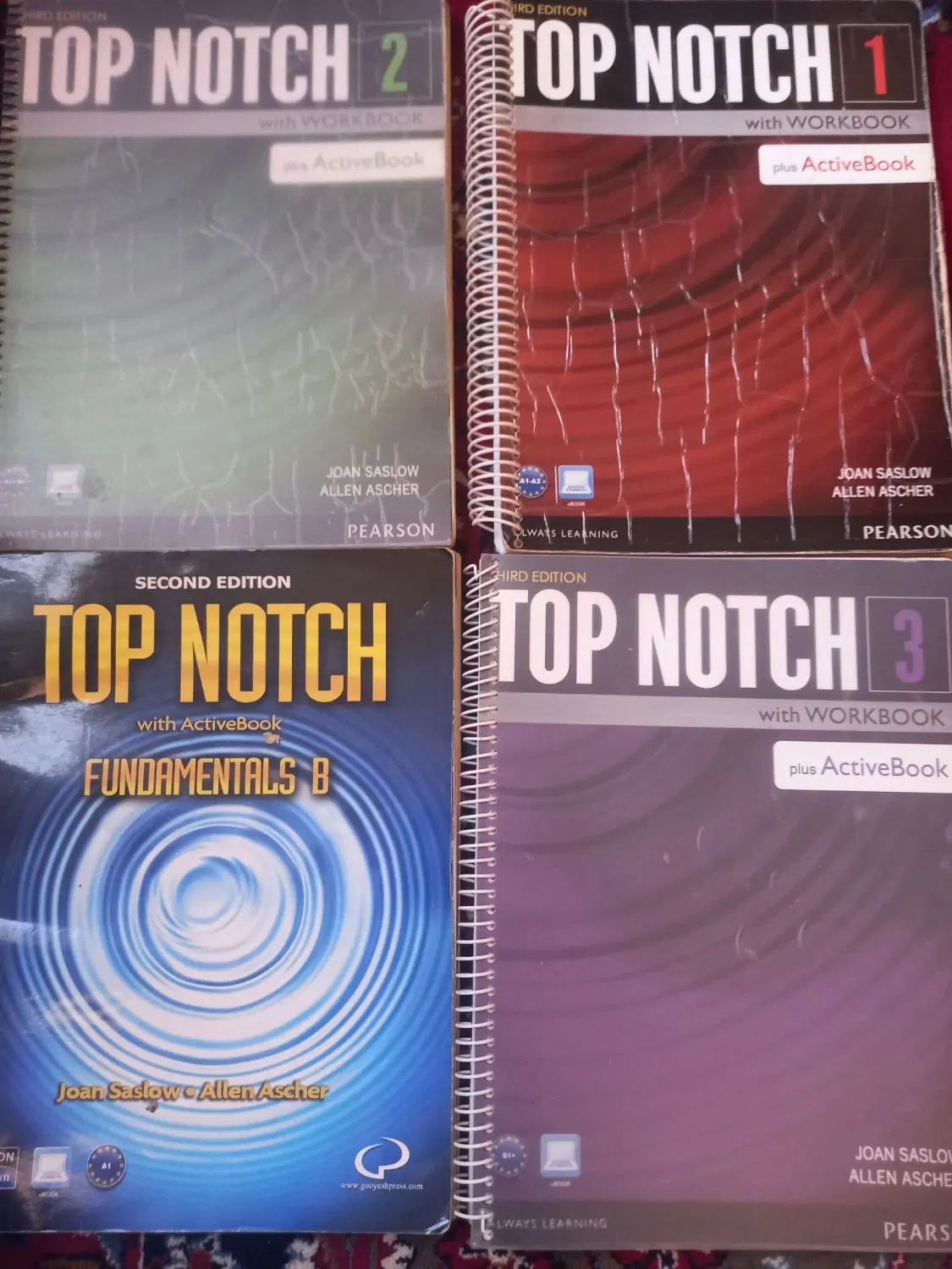کتاب های تاپ ناچ top notch|کتاب و مجله آموزشی|اصفهان, دوطفلان|دیوار