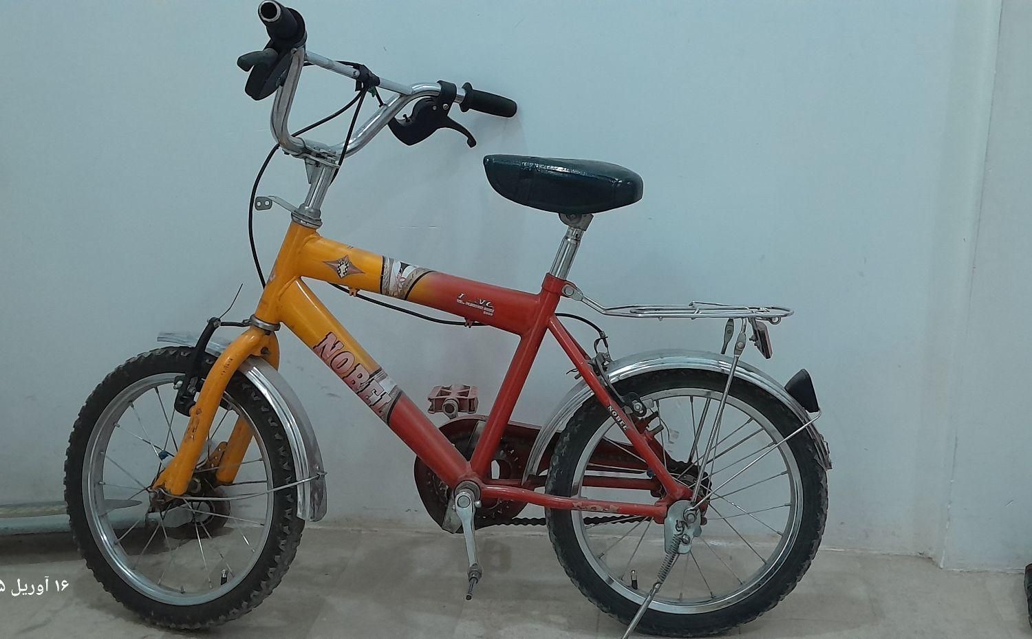 دوچرخه ۱۶ سالم بدون هیچ مشکلی|دوچرخه، اسکیت، اسکوتر|بروجرد, |دیوار