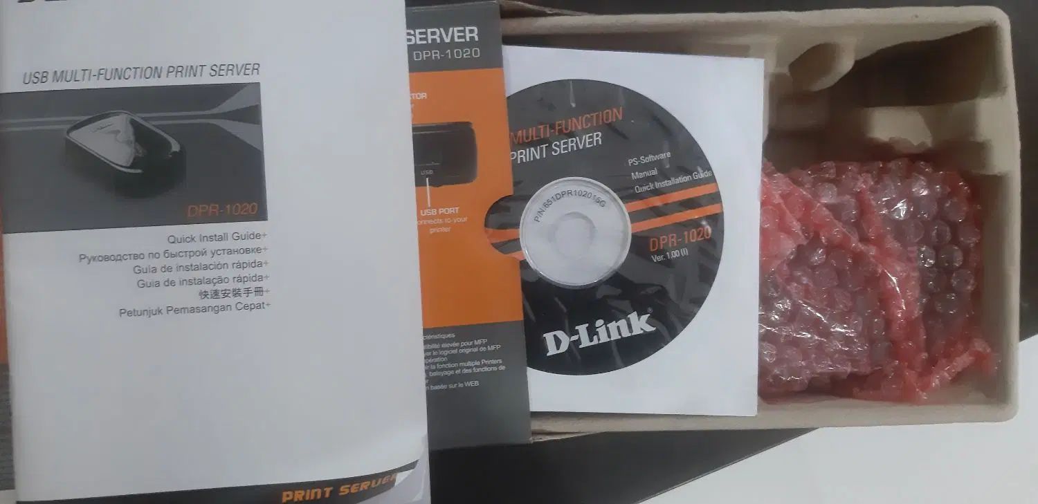 پرینت سرور D-Link|مودم و تجهیزات شبکه|مشهد, شهرآرا|دیوار