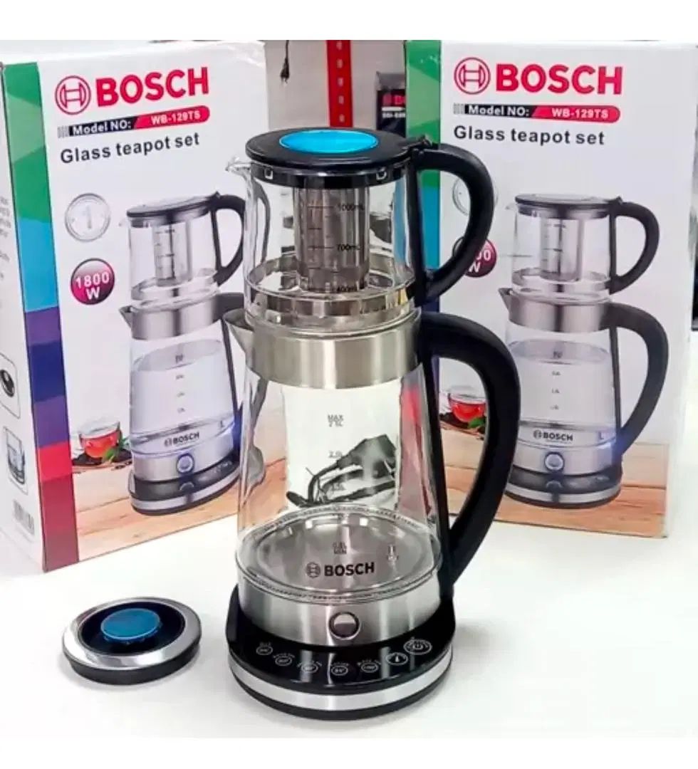 چایساز روهمی لمسی بوس چای ساز بوش آلمانBOSCH|سماور، چای‌ساز، قهوه‌ساز|تهران, امین حضور|دیوار