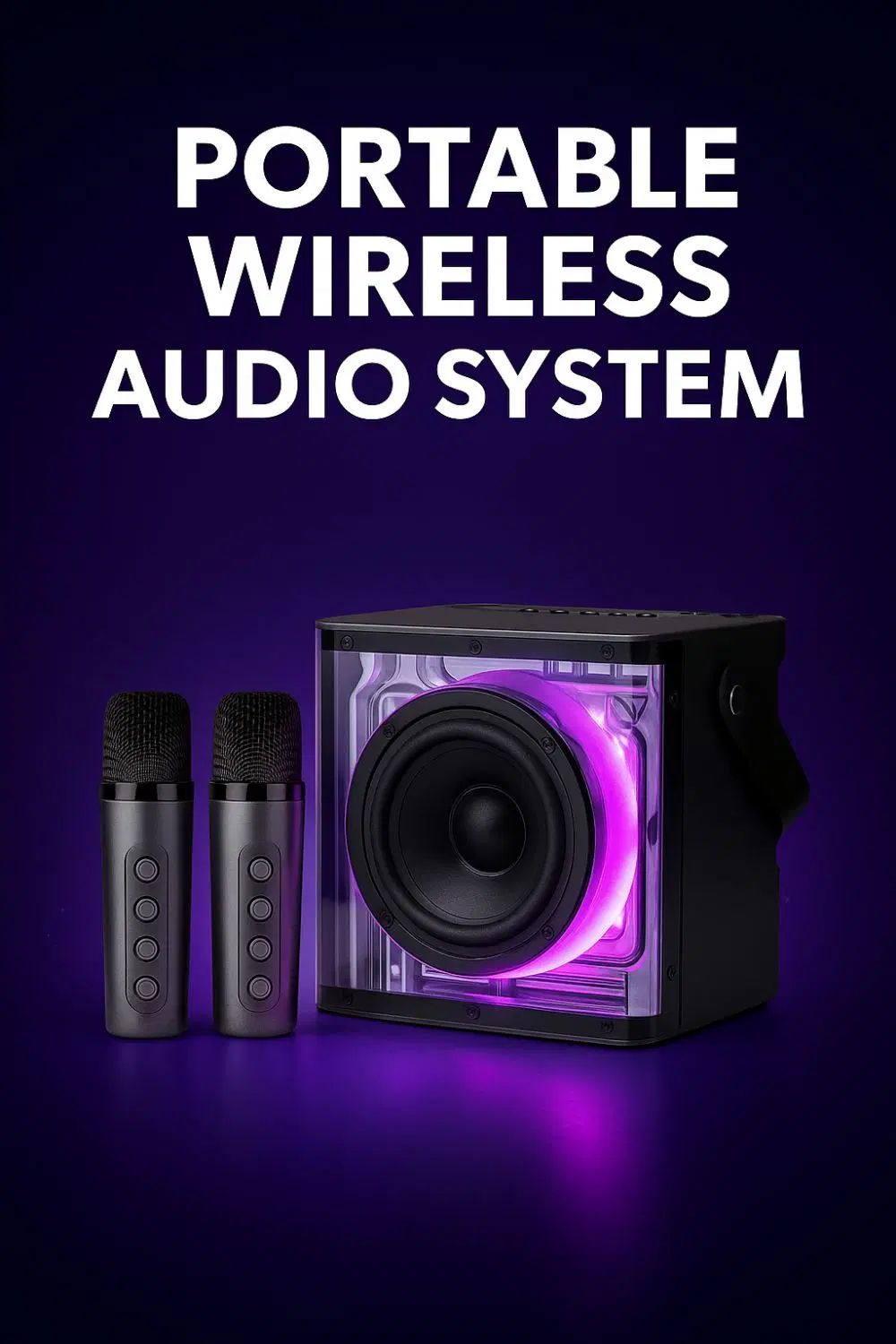 اسپیکر بلوتوثی قابل حمل کلومن مدل KS-150 KARAOKE|پخش‌کننده همراه|مشهد, الهیه|دیوار