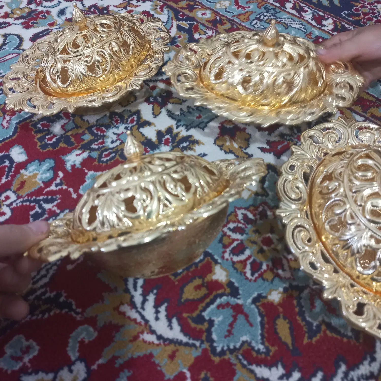 قندان و دستمال|ظروف سرو و پذیرایی|تبریز, |دیوار