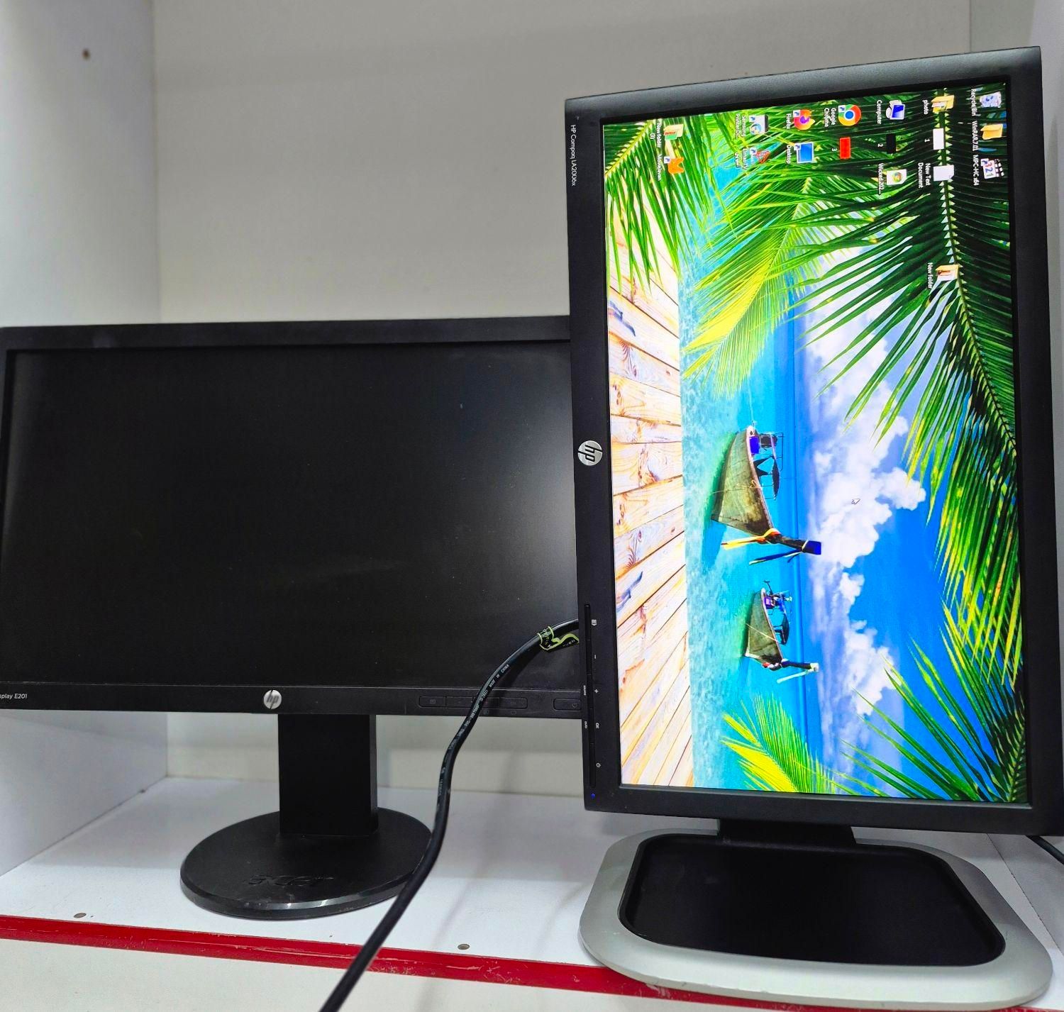 مانیتوربا۳پورت ورودی وusbخورپایه آسانسوری باضمانت|قطعات و لوازم جانبی رایانه|شیراز, زند|دیوار