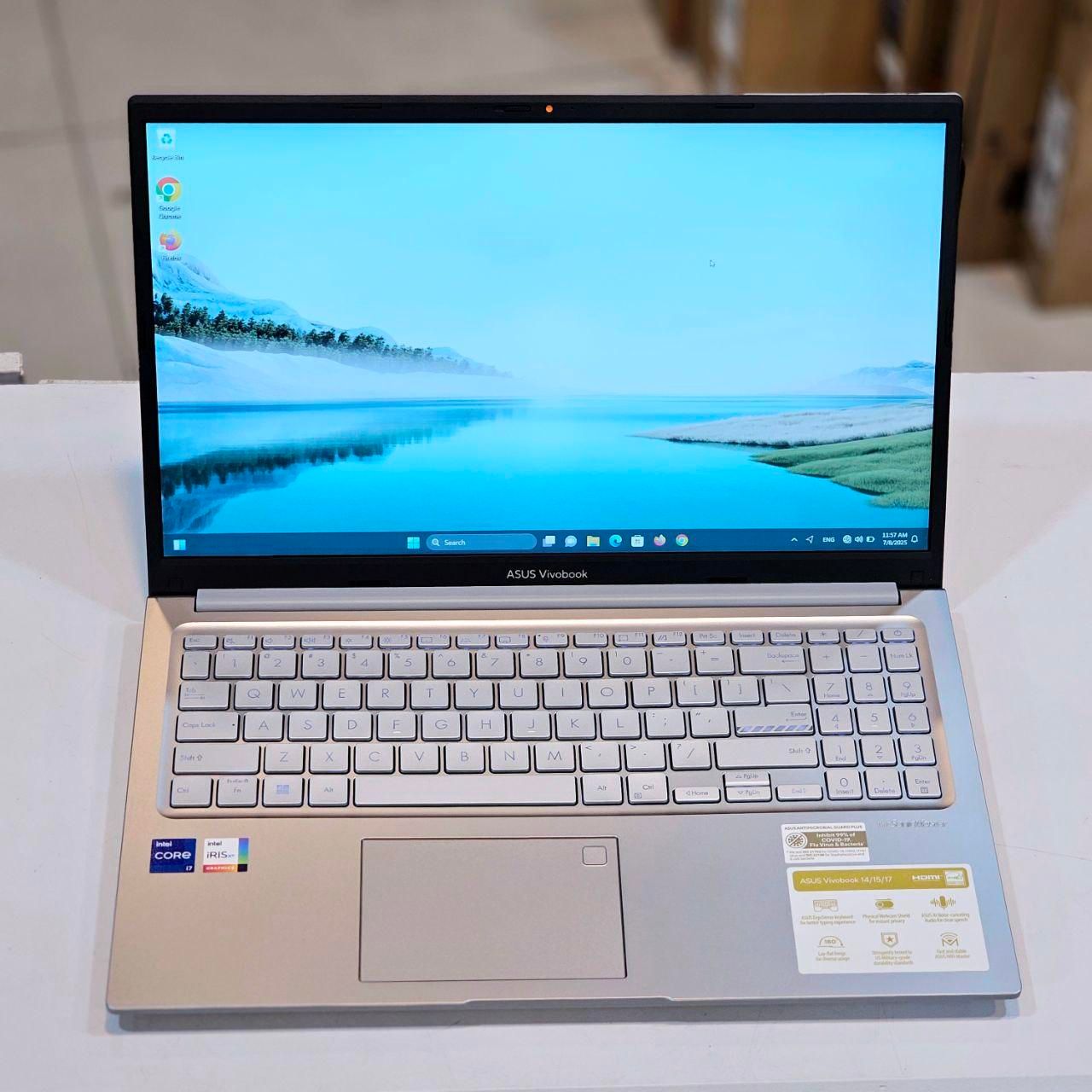 لپتاپ ایسوس ASUS F1504V رم 16 یک ترا SSD|رایانه همراه|شیراز, ملاصدرا|دیوار