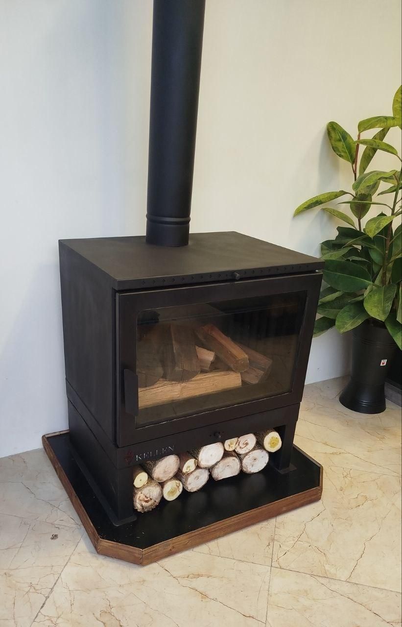 بخاری هیزمی بهینه سوز کِلِن مدل آدریان|بخاری، هیتر، شومینه|تهران, سیروس|دیوار