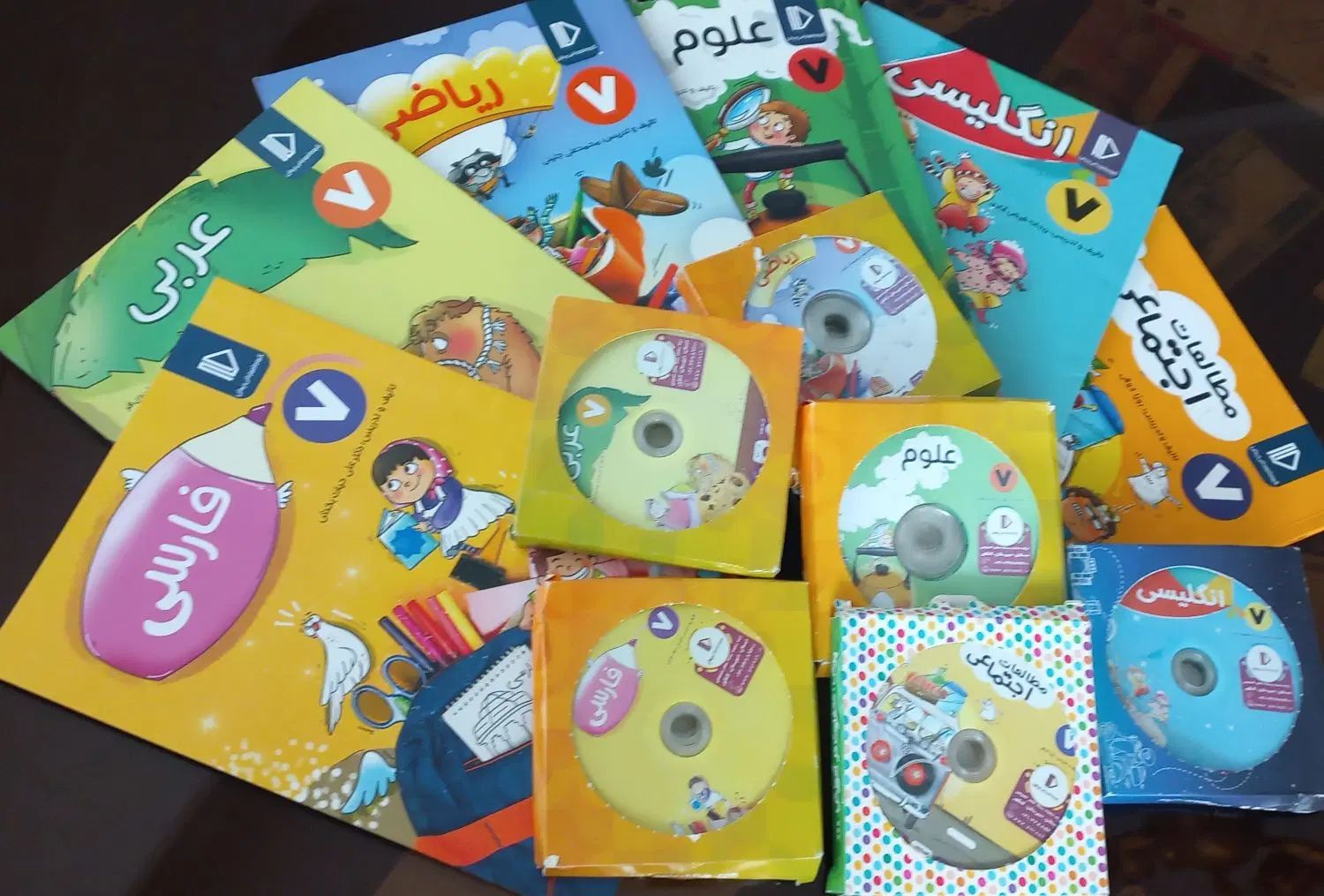 بسته آمورشی هفتم|کتاب و مجله آموزشی|تهران, توحید|دیوار