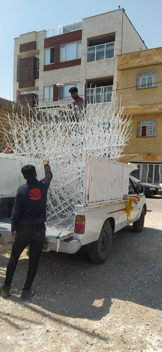 تولیدی حفاظ نرده فلزی حیاط شاخگوزنی دیواری دزدگیر|خدمات پیشه و مهارت|شیراز, فخرآباد (دروازه کازرون)|دیوار