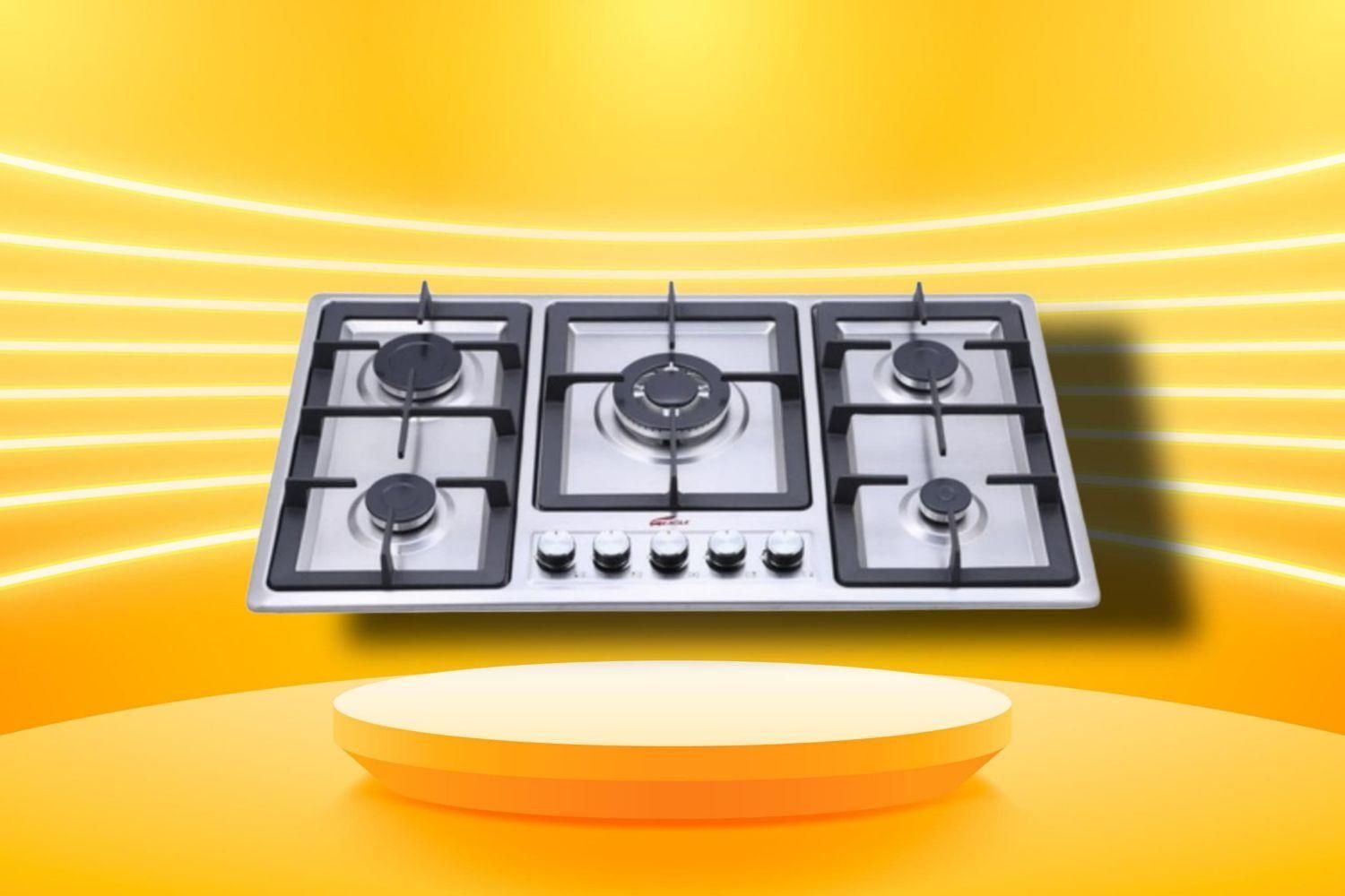 اجاق گاز ۵ شعله طرح بوش|اجاق گاز و لوازم برقی پختوپز|رشت, حمیدیان|دیوار