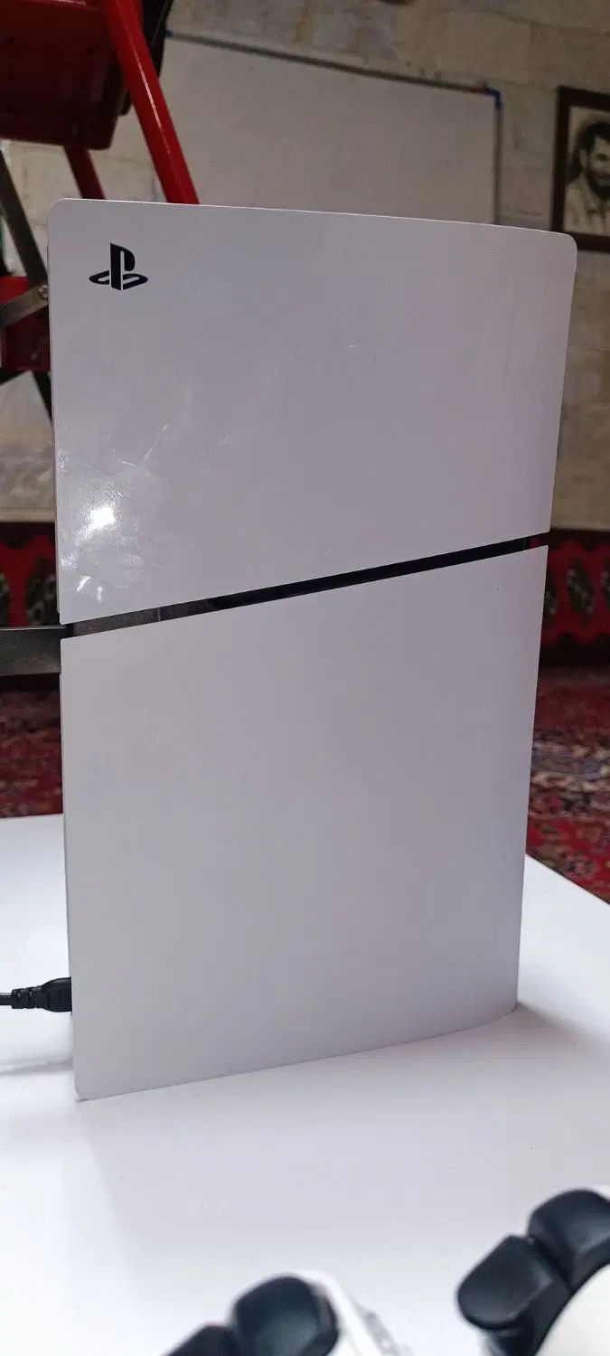 PS5 slim Standard (فول امکانات) دیسک خور|کنسول، بازی ویدئویی و آنلاین|تهران, زیبادشت|دیوار