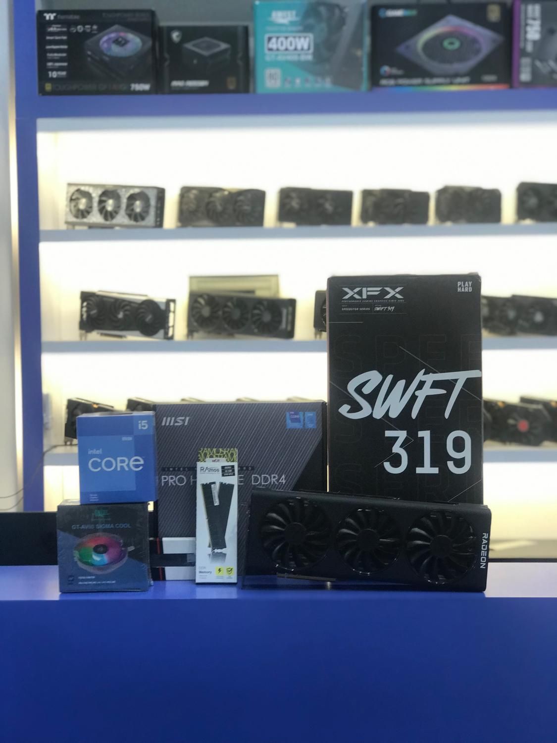 کیس گیمینگ نسل 14 با 14400F و 6800xt 16gb اقساطی|رایانه رومیزی|مشهد, عامل|دیوار