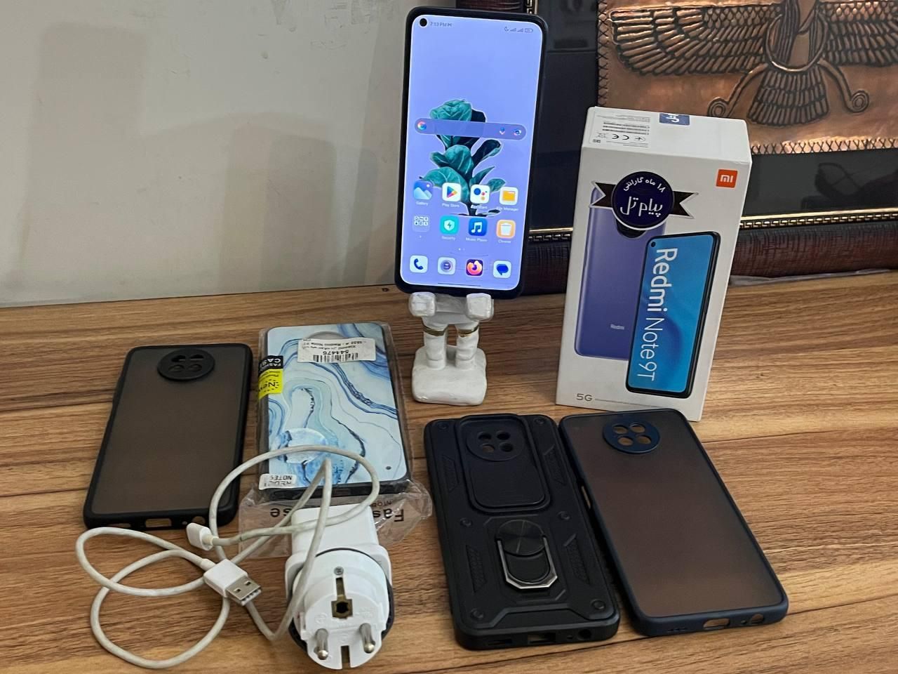 شیائومیXiaomi Redmi Note 9T 5G حافظهٔ ۱۲۸ گیگابایت|موبایل|تهران, شهرآرا|دیوار