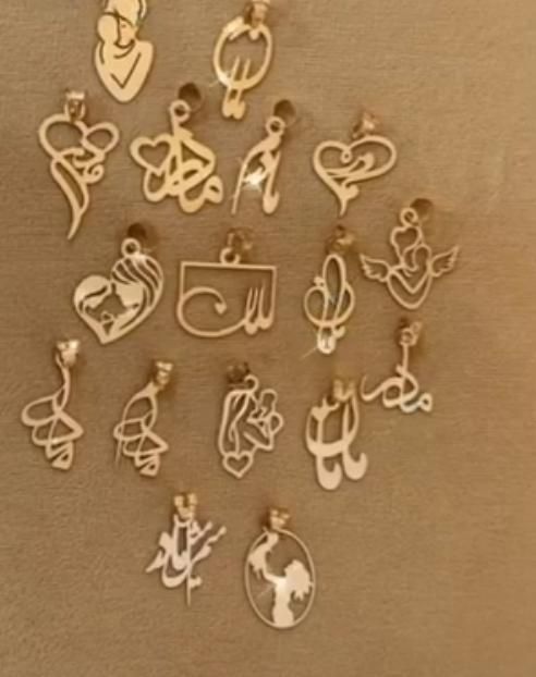 پلاک طلا کادویی روز مادر ،طلاسازی ماهسین|جواهرات|اسلام‌شهر, |دیوار