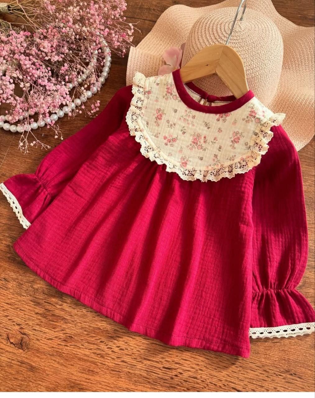 حراج فصل بچه گانه شومیز روژین جنس موسلین درجه یک|کفش و لباس بچه|تهران, استاد معین|دیوار