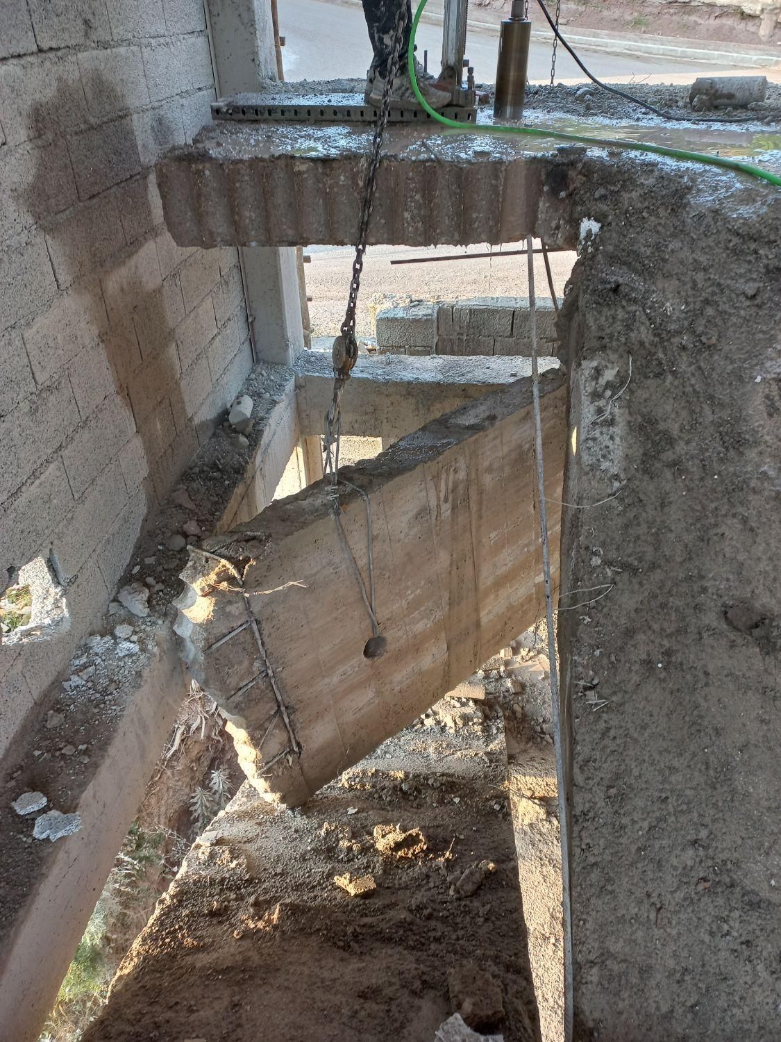 برش بتن.کرگیری.کاشت میلگرد.سوراخ کاری|خدمات پیشه و مهارت|چالوس, |دیوار