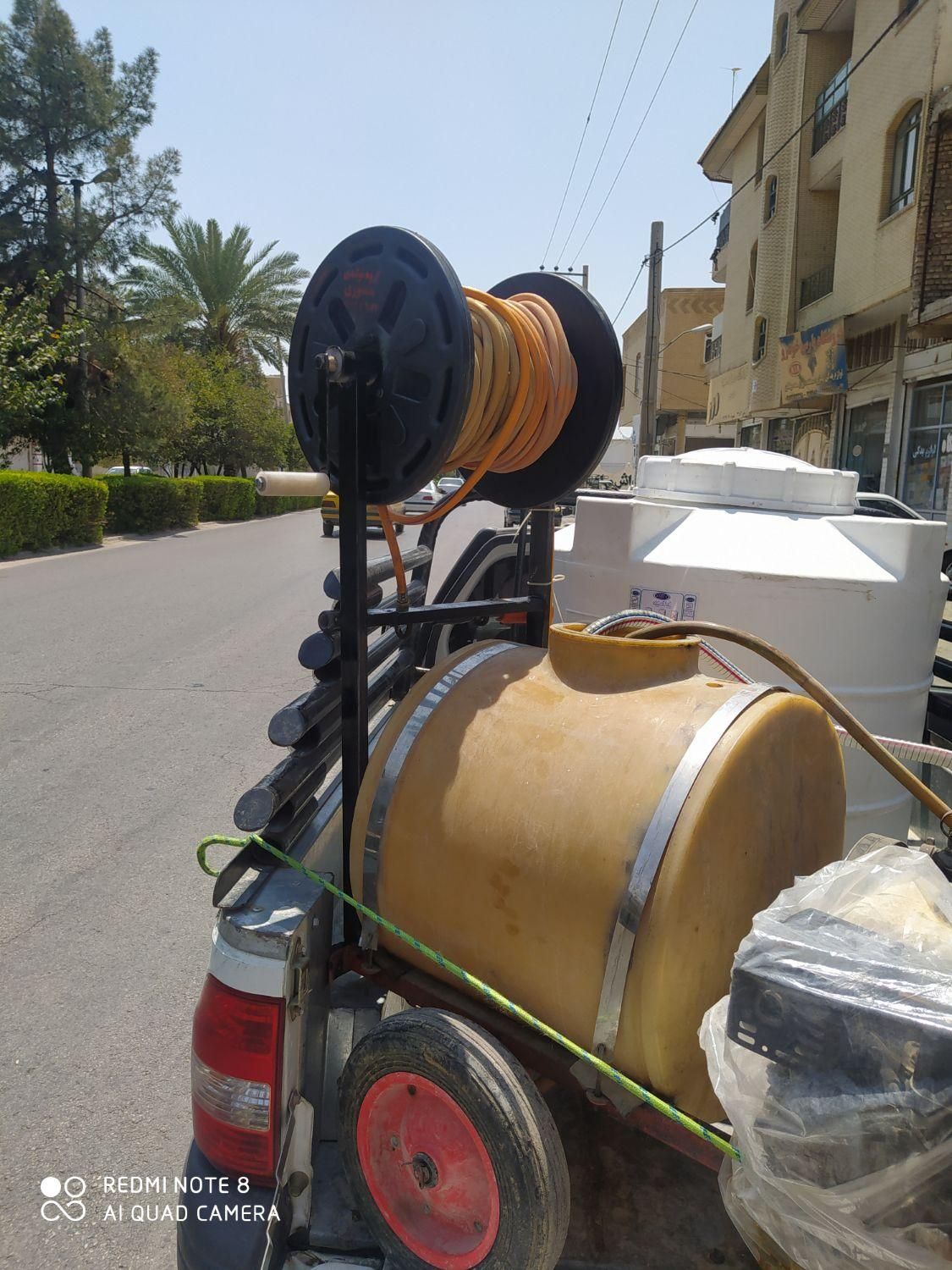 شیلنگ جمع کن صد متری سمپاش|ماشینآلات صنعتی|جهرم, |دیوار