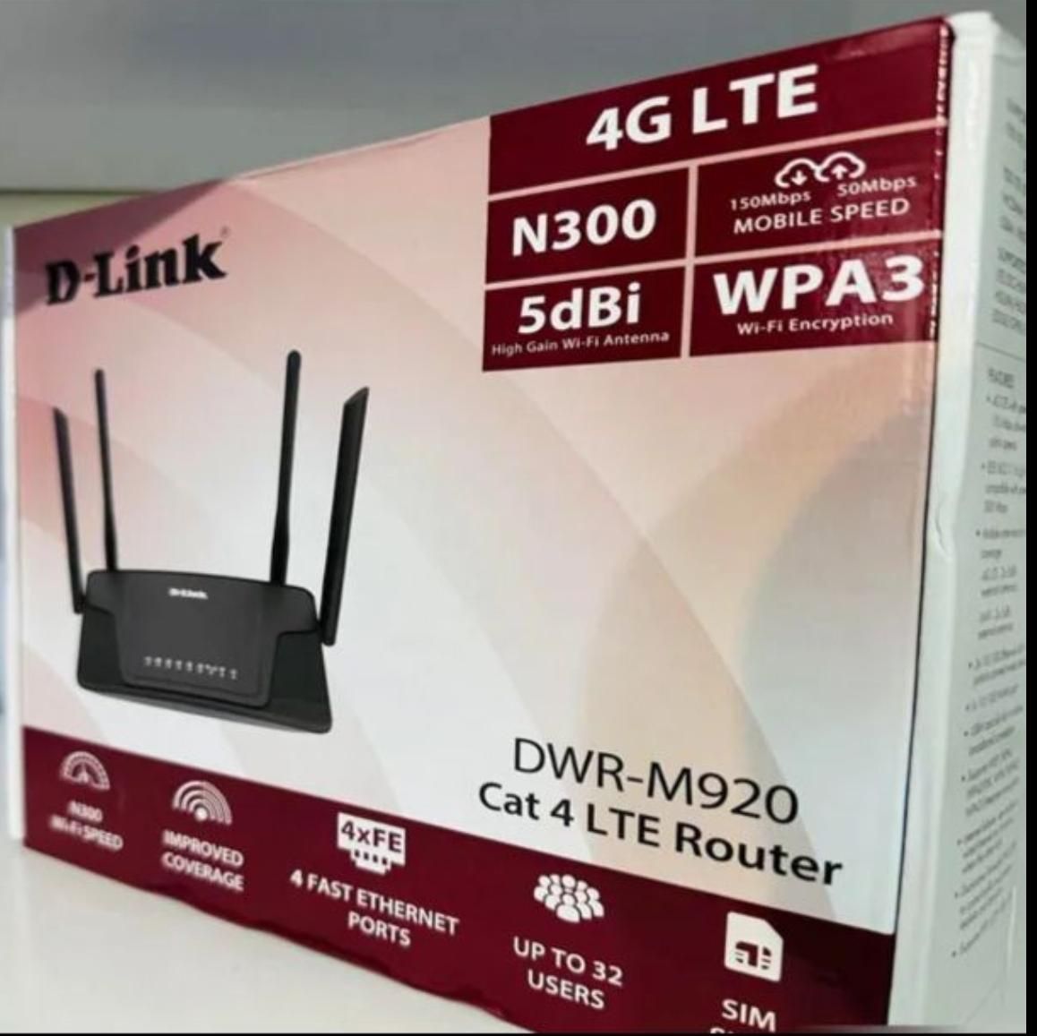 مودم 4G دی‌لینک DWR-M920|مودم و تجهیزات شبکه|مشهد, آزادشهر|دیوار