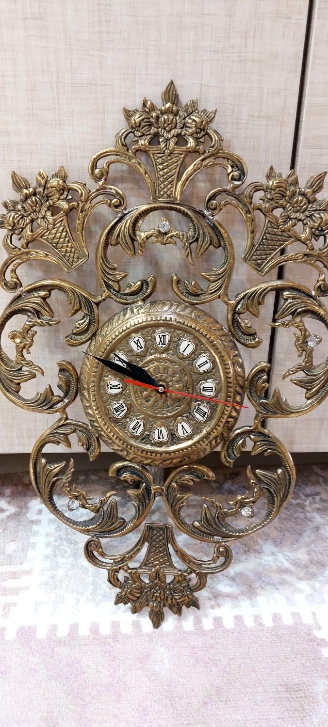 ساعت برنز اصل|ساعت دیواری و تزئینی|سلماس, |دیوار