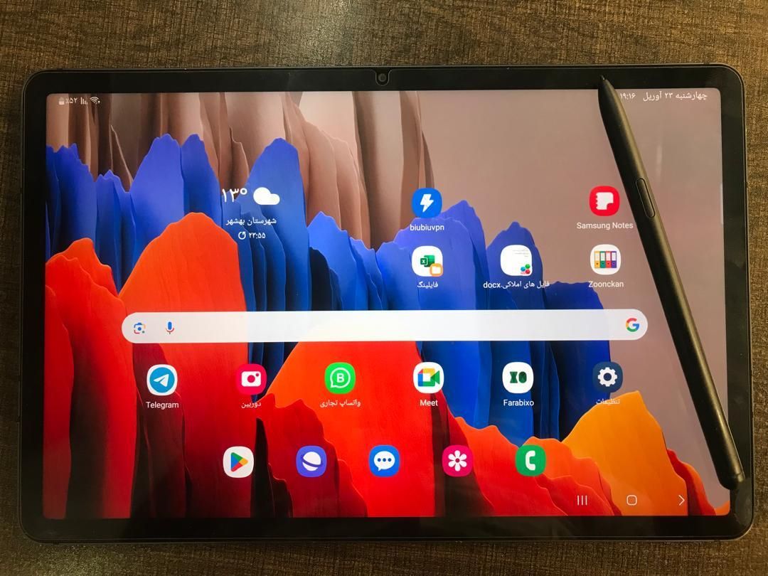 فروش تبلت  tab S7  سامسونگ کم کار کرد|تبلت|بهشهر, |دیوار