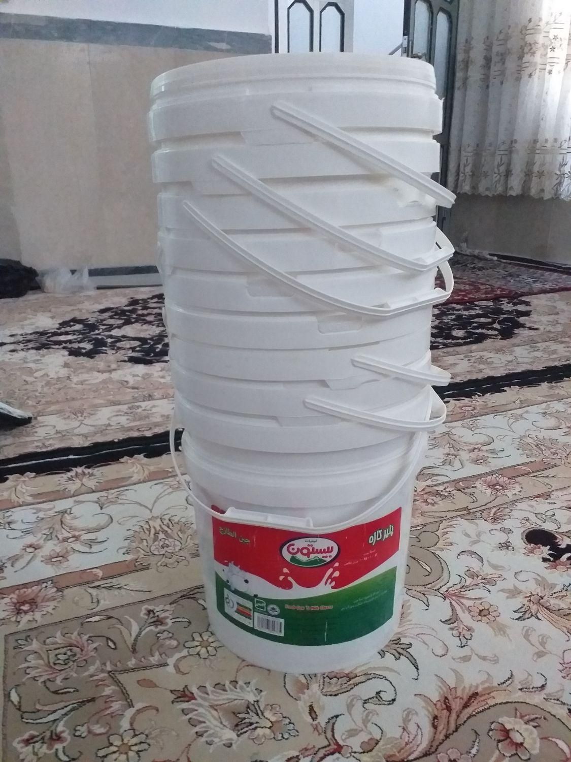 فروش سطل جای پنیر|ظروف نگهدارنده، پلاستیکی، یک‌بارمصرف|کرمانشاه, |دیوار