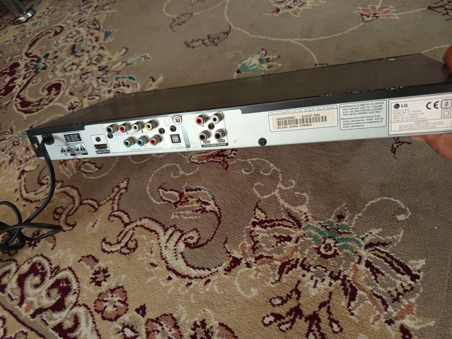 دستگاه LG|پخش‌کننده DVD و ویدیو|مشهد, شهرک رازی (شهرک غرب)|دیوار