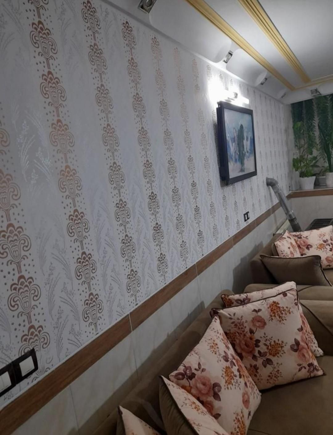 نقاشی طرح کاغذدیواری|خدمات پیشه و مهارت|زنجان, |دیوار