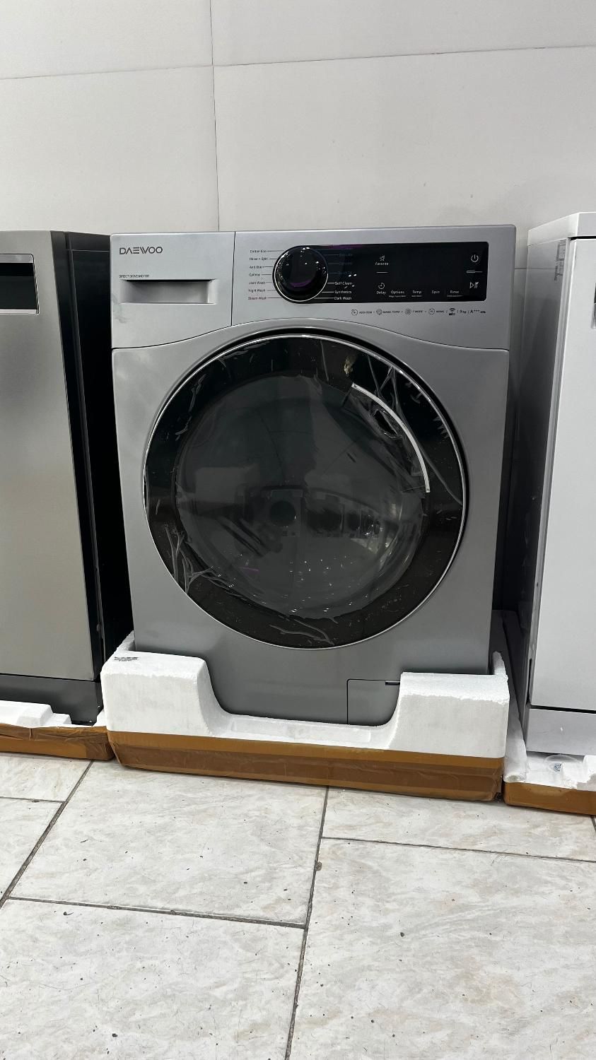 ماشین لباسشویی دوو مدل 990ss سیلور|ماشین لباسشویی و خشک‌کن لباس|کرج, برغان|دیوار