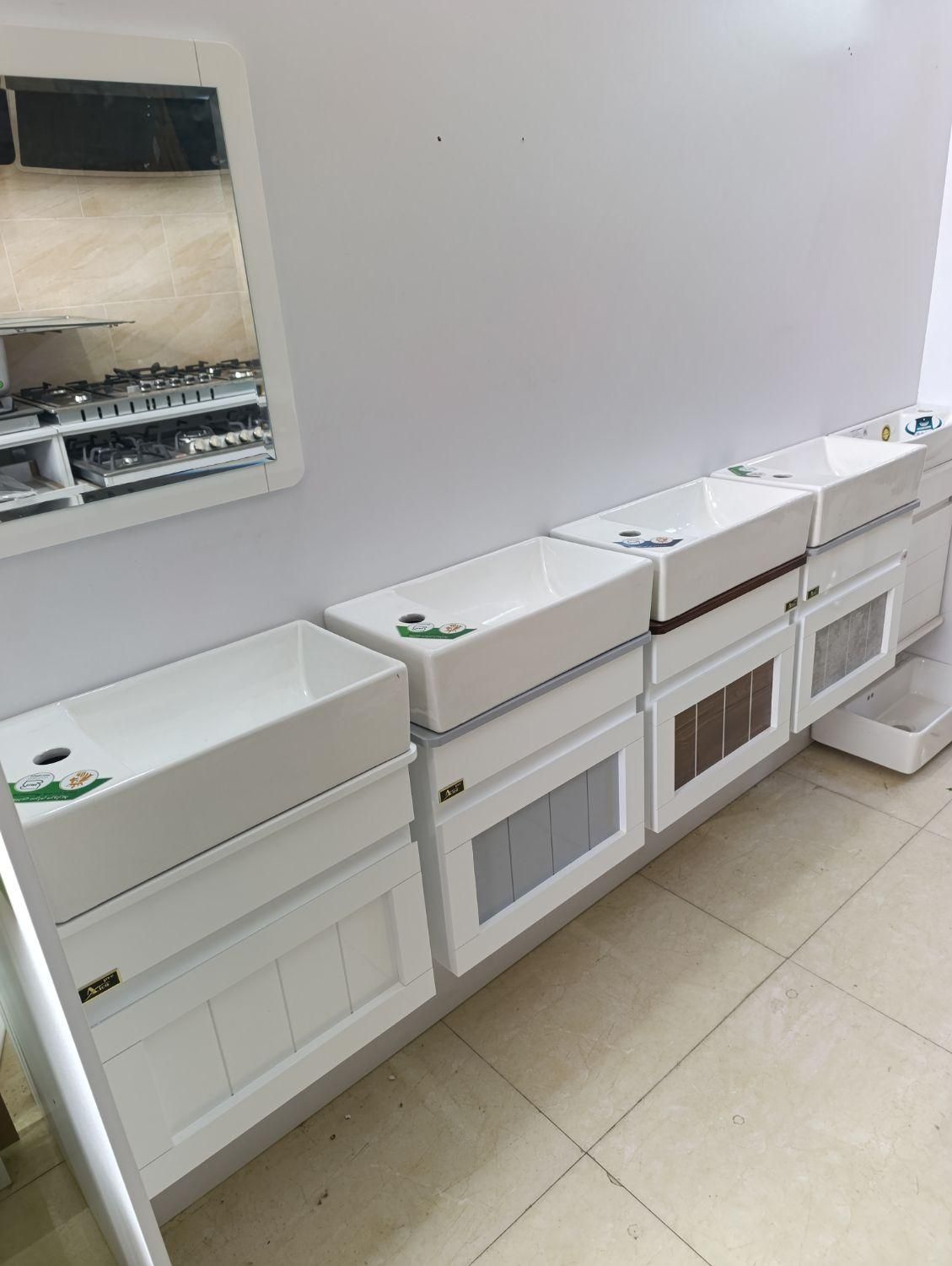 روشویی کابینتی و سرامیکی|لوازم سرویس بهداشتی|اندیشه, اندیشه فاز ۲|دیوار