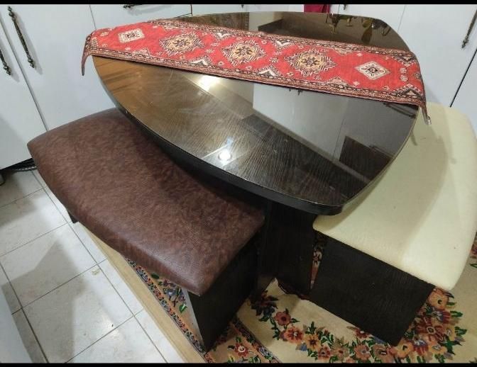 میز ناهارخوری ۶ نفره|میز و صندلی غذاخوری|اهواز, گلستان|دیوار