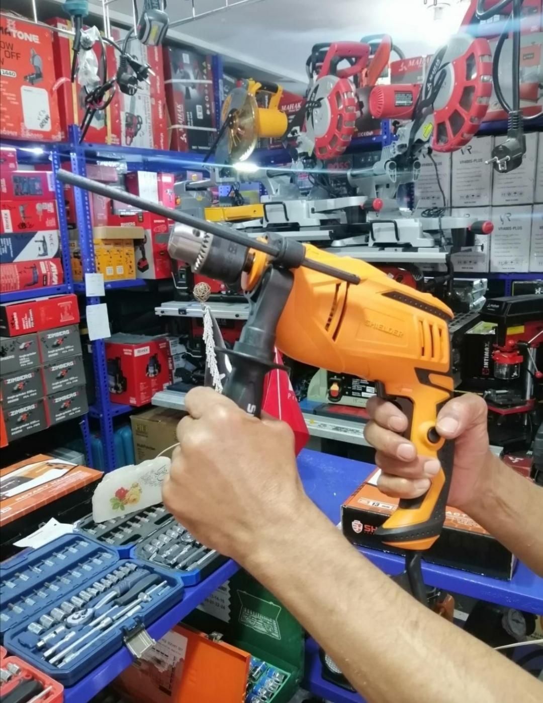 دریل چکشی شیلدر 2 سال گارانتی|ابزارآلات|اصفهان, کشاورزی|دیوار