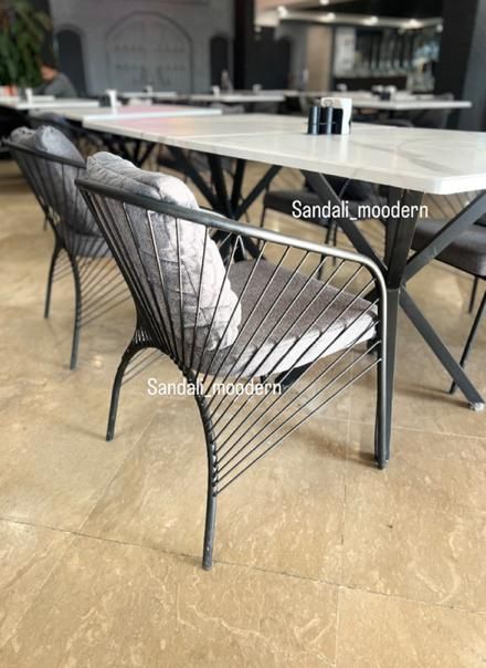 صندلی فلزی کافه رستوران هتل لابی اشپزخانه|کافیشاپ و رستوران|ری, صالحآباد شرقی|دیوار