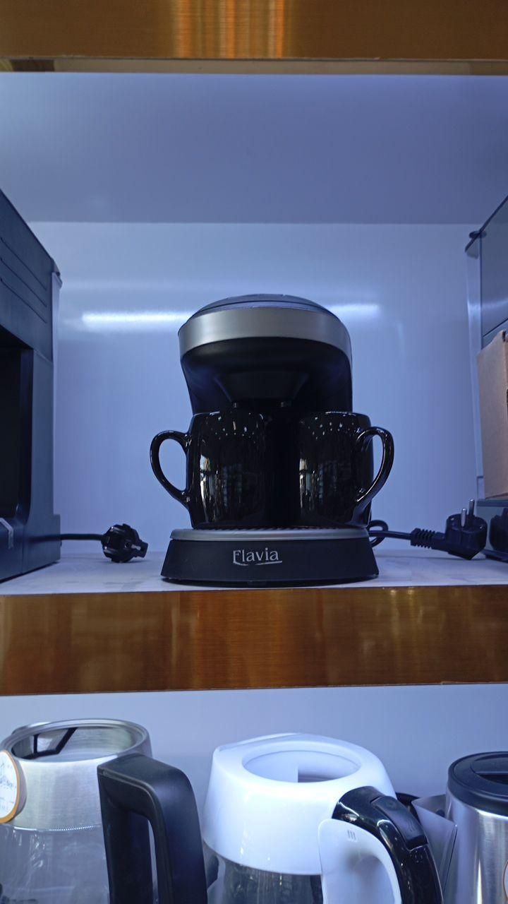 قهوه جوش400w دوکاپFlavia  باگارانتی ارسال|سماور، چای‌ساز، قهوه‌ساز|مشهد, شهید آوینی|دیوار