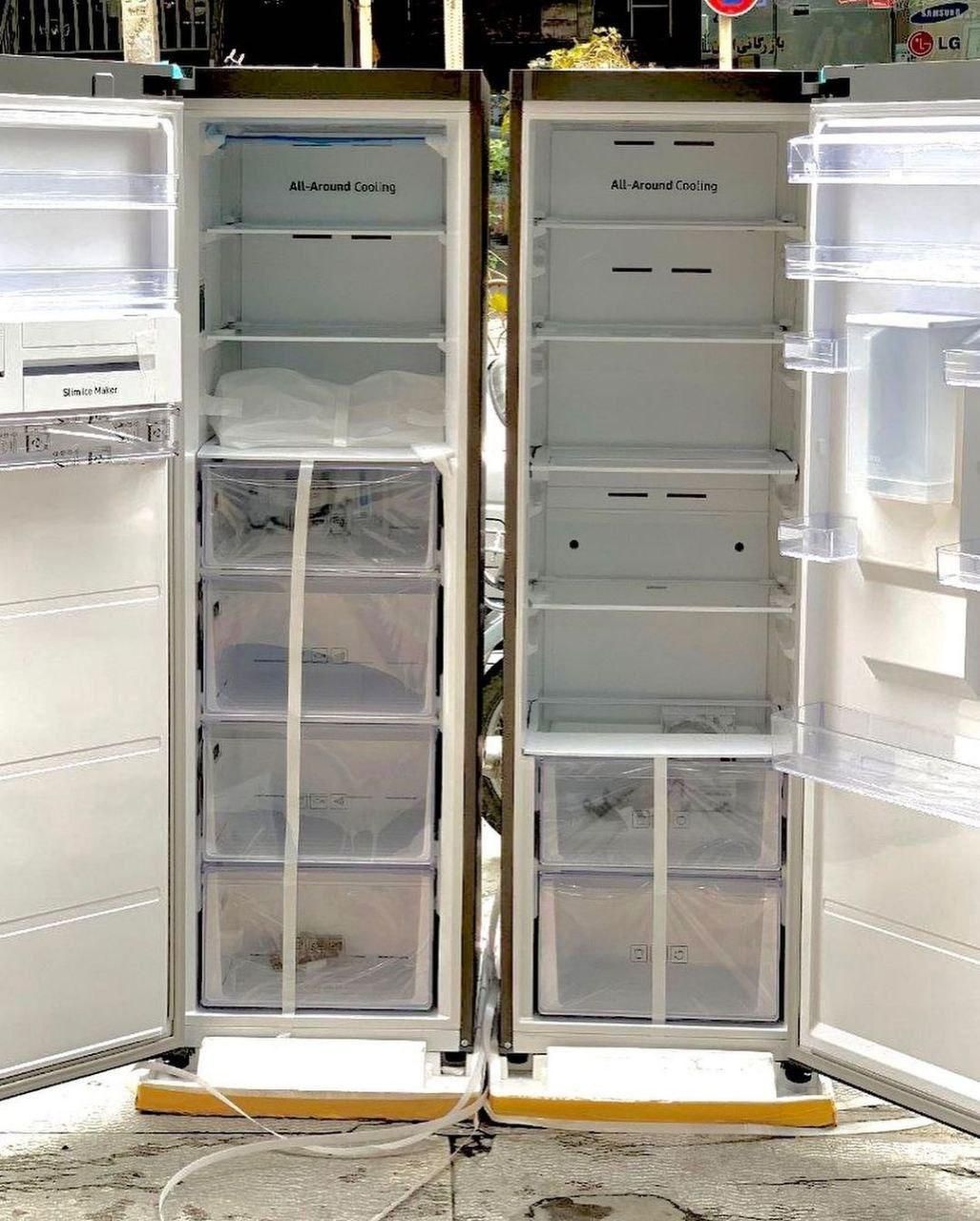 یخچال و فریزر دوقلوی سامسونگ اصلی|یخچال و فریزر|شهرکرد, |دیوار