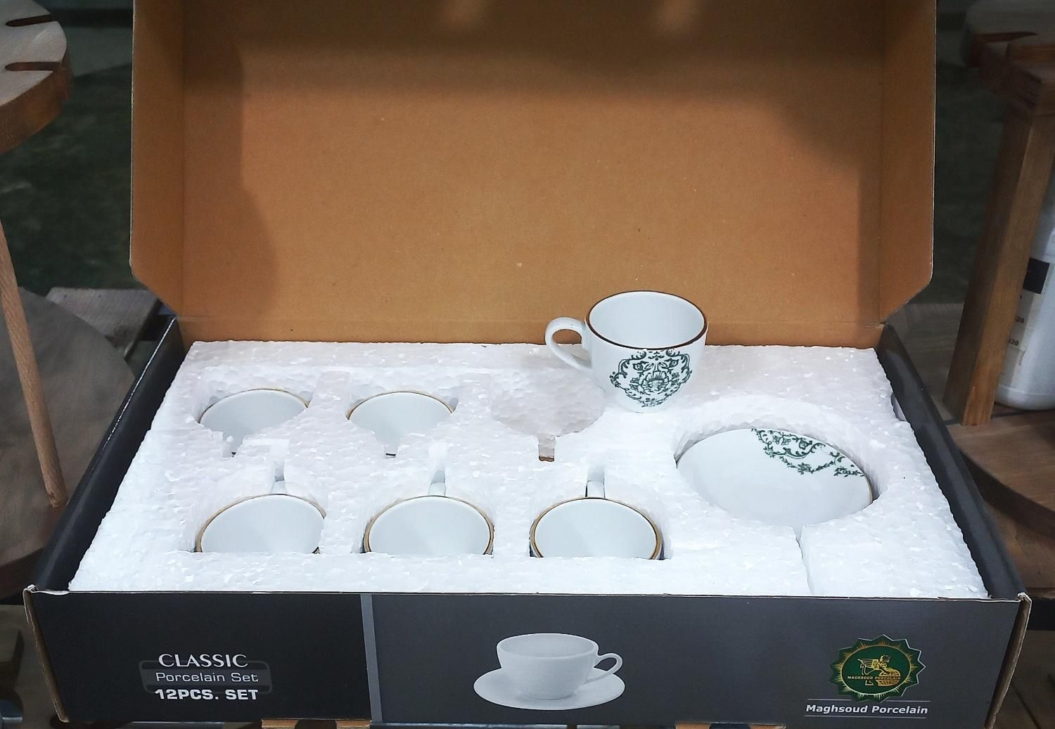 سرویس 12 پارچه چای و قهوه خوری مقصود (ست لوکس)|ظروف سرو و پذیرایی|تهران, میدان ولیعصر|دیوار