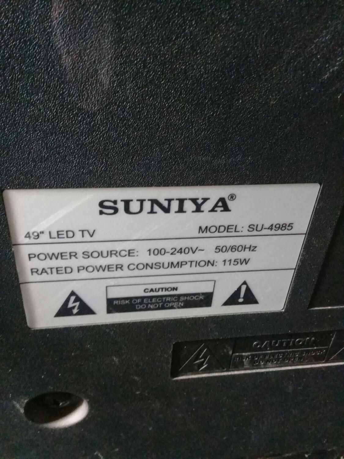 دوعددتلویزیون۴۹ تصویر نداره ضربه خورده..|تلویزیون و پروژکتور|گرگان, |دیوار