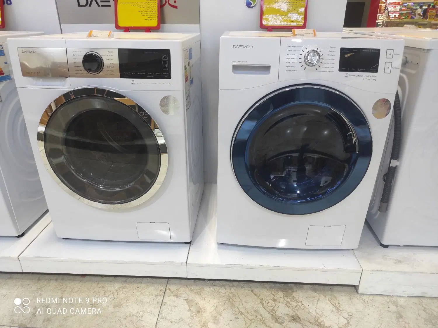 ماشین لباسشویی دوو مدل زن لایف سری جدید LM-861|ماشین لباسشویی و خشک‌کن لباس|مشهد, شهرک رازی (شهرک غرب)|دیوار