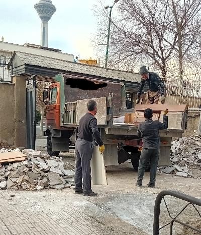 حمل نخاله بلوک مصالح ماسه خاور کمپرسی کل تهران|خدمات حمل و نقل|تهران, پاسداران|دیوار