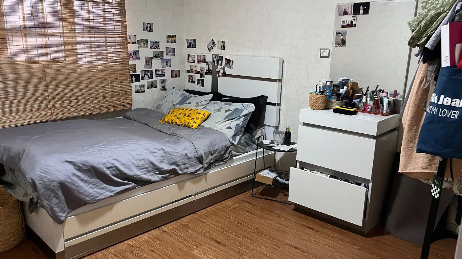 ست/سرویس تخت عرض ۱۲۰ و آینه دراور|تخت و سرویس خواب|تهران, حر|دیوار