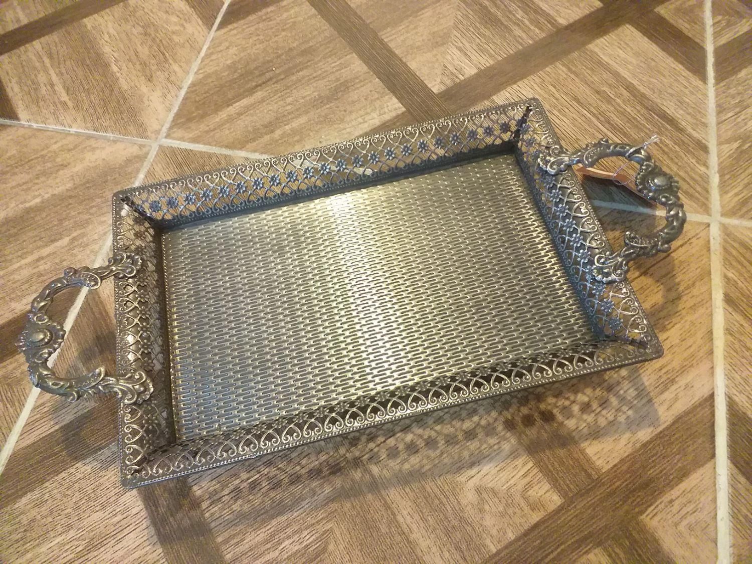 سینی چای نو نو آکبند مارکشم روشه ۴۰۰ هزار تومان|ظروف سرو و پذیرایی|اردبیل, |دیوار