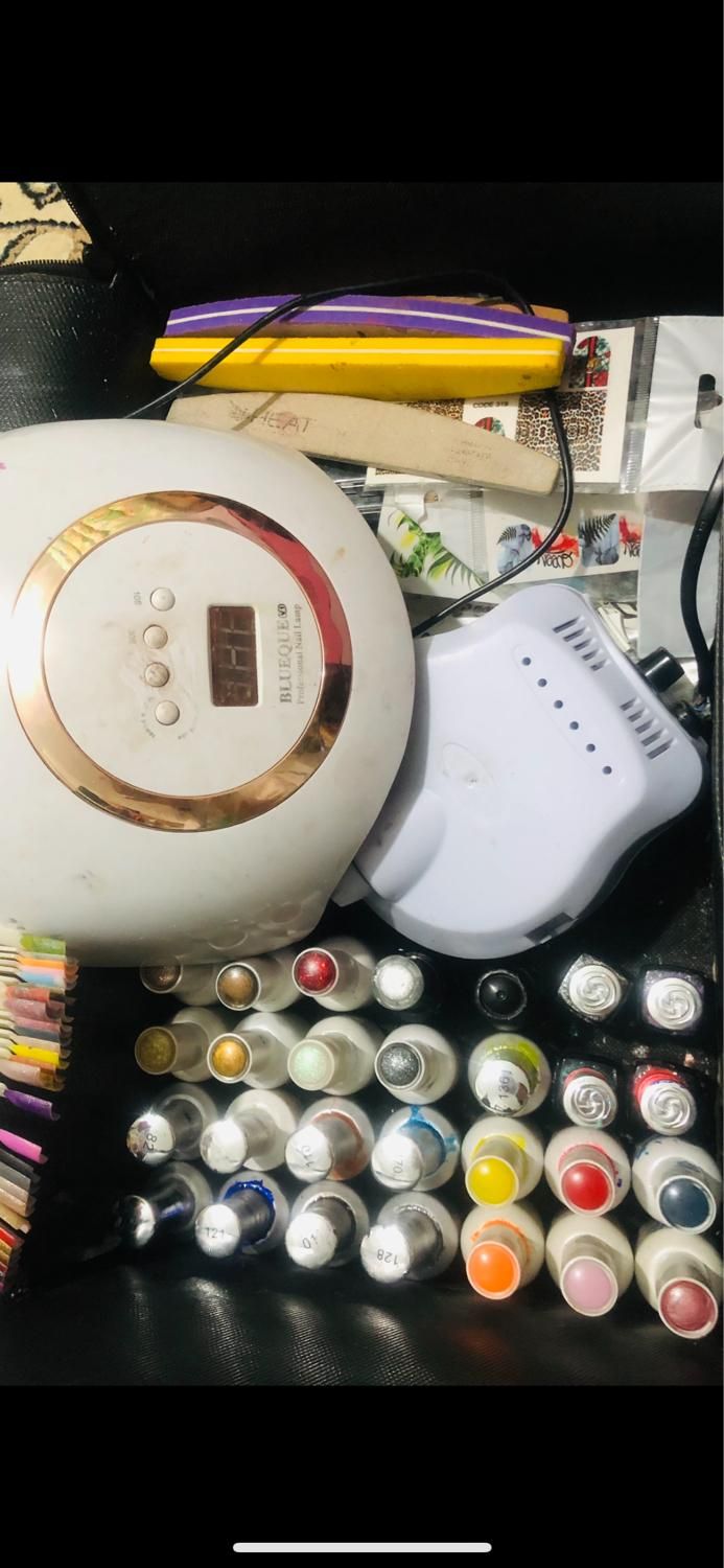 وسایل کاشت ناخون اصلی|آرایشی، بهداشتی، درمانی|یاسوج, |دیوار