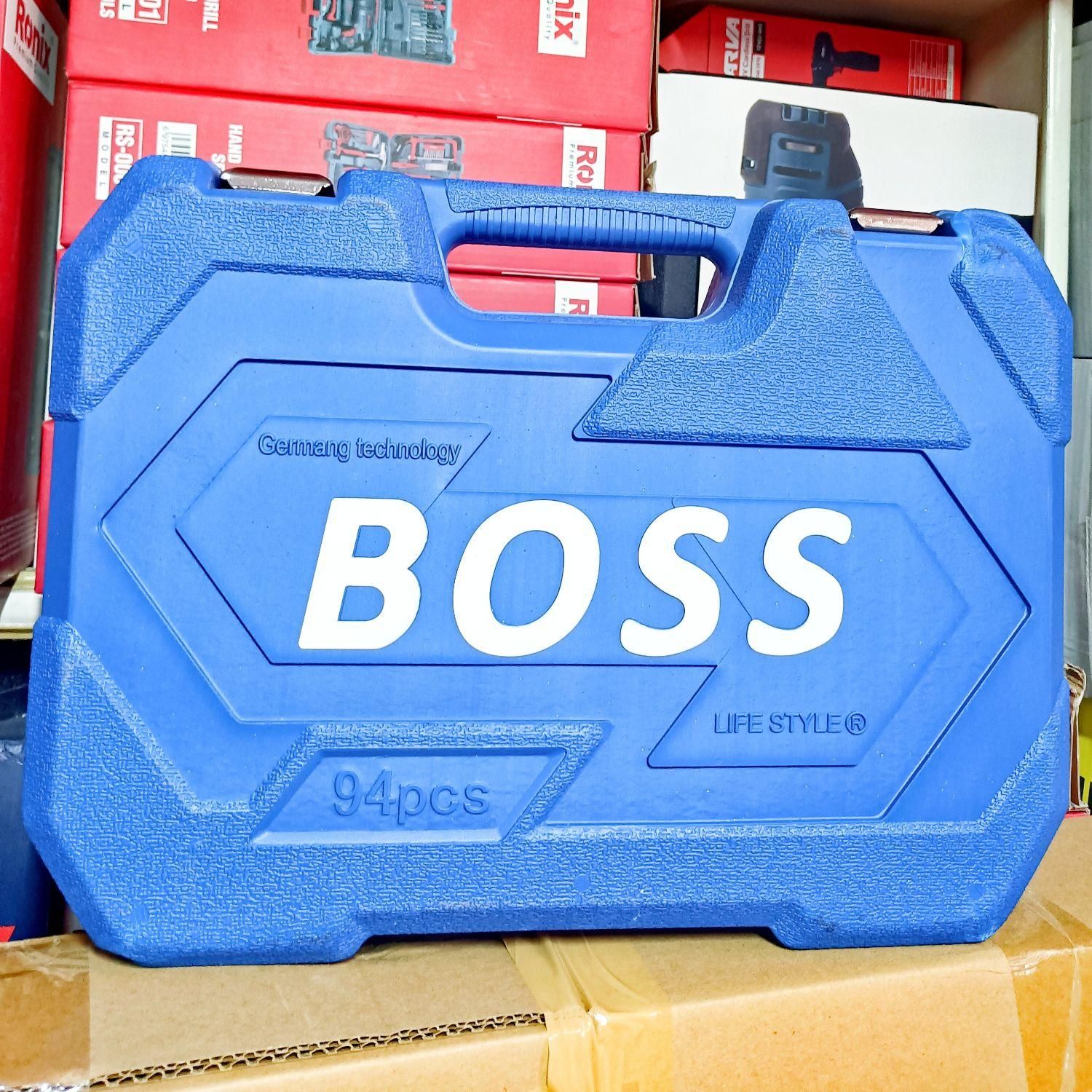 جعبه ابزار و بکس 94 پارچ باس|ابزارآلات|شیراز, شهرک گلستان|دیوار